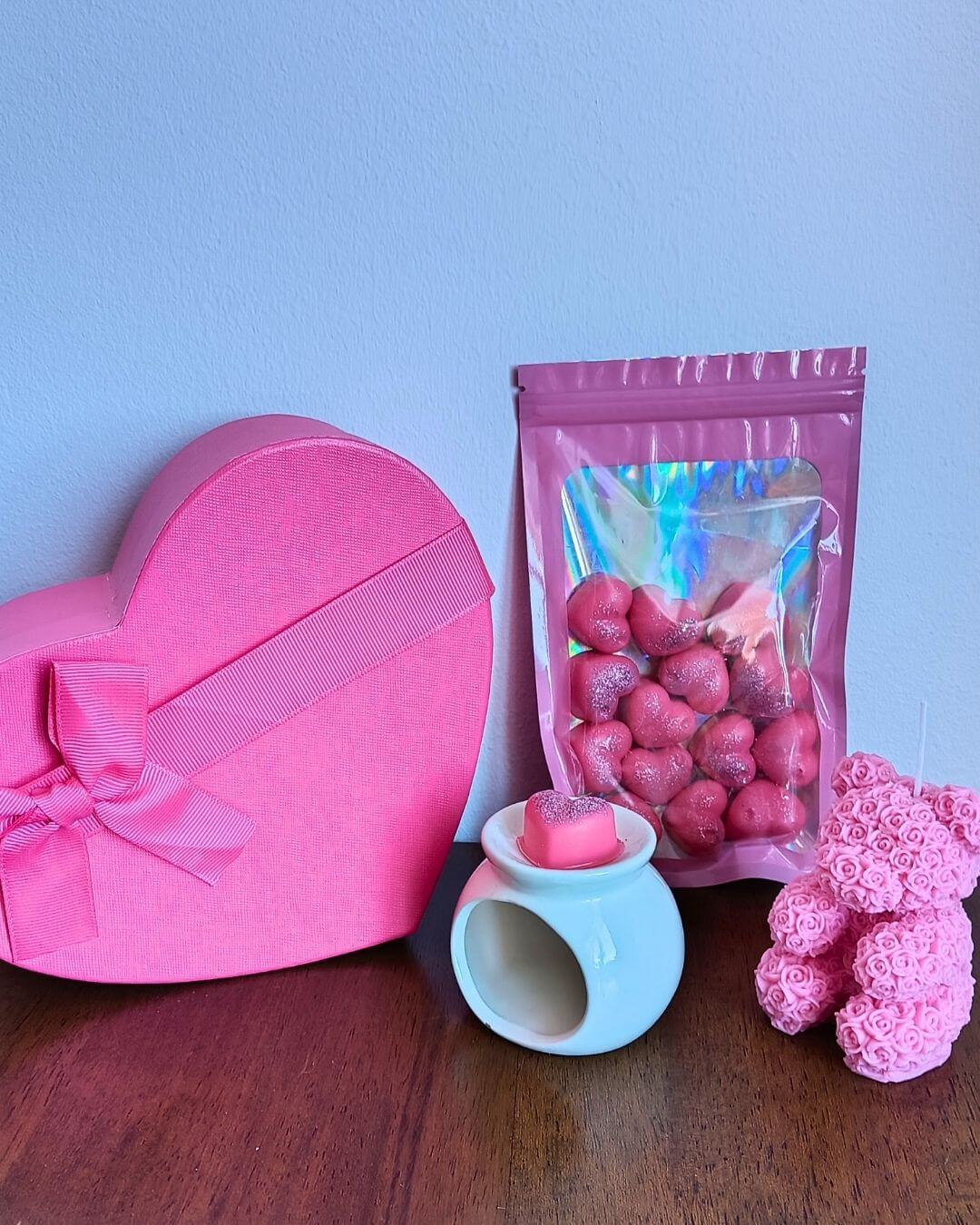 Vonnรฉ vosky trblietavรฉ srdieฤka