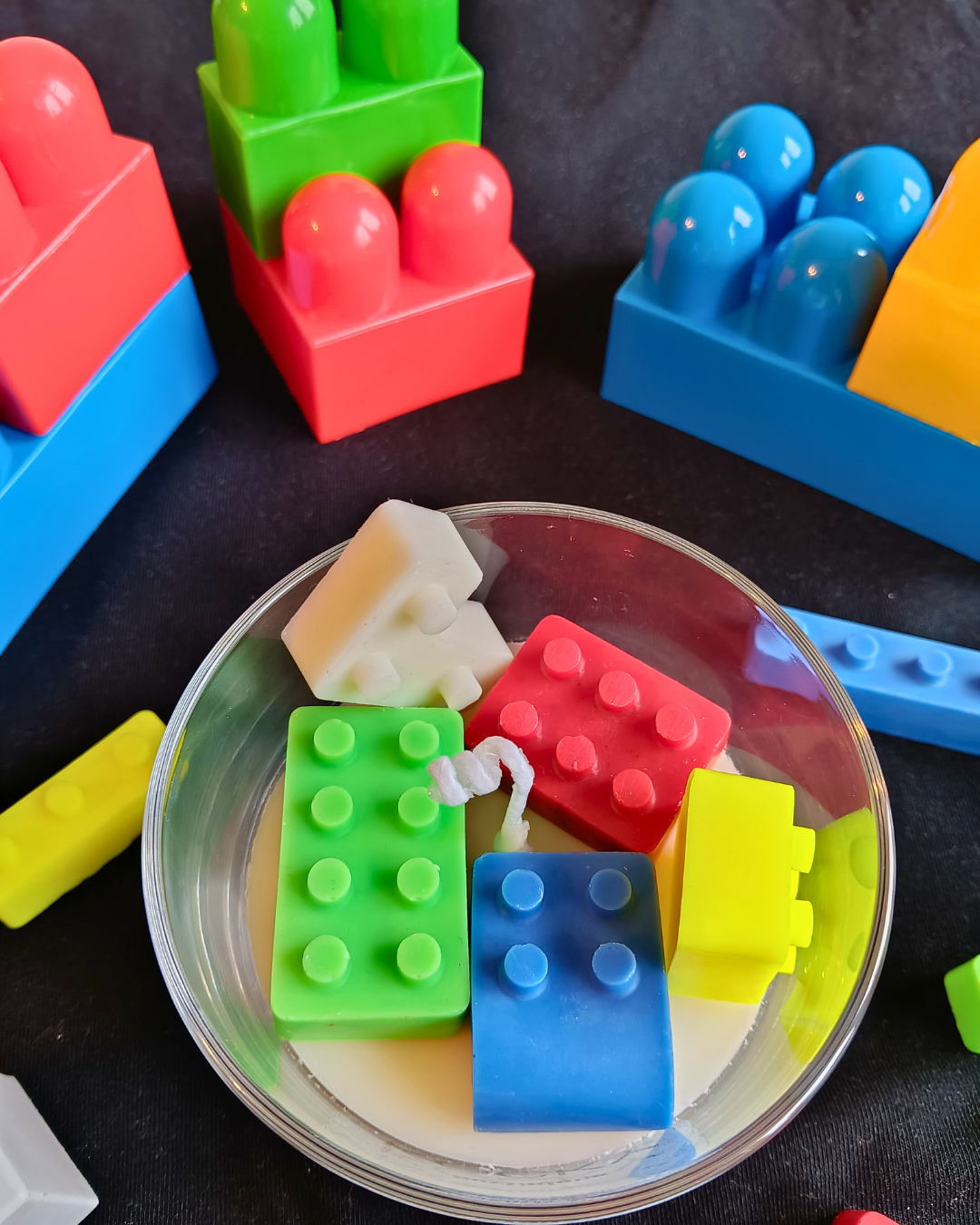 Sviečka Lego Kocky 3