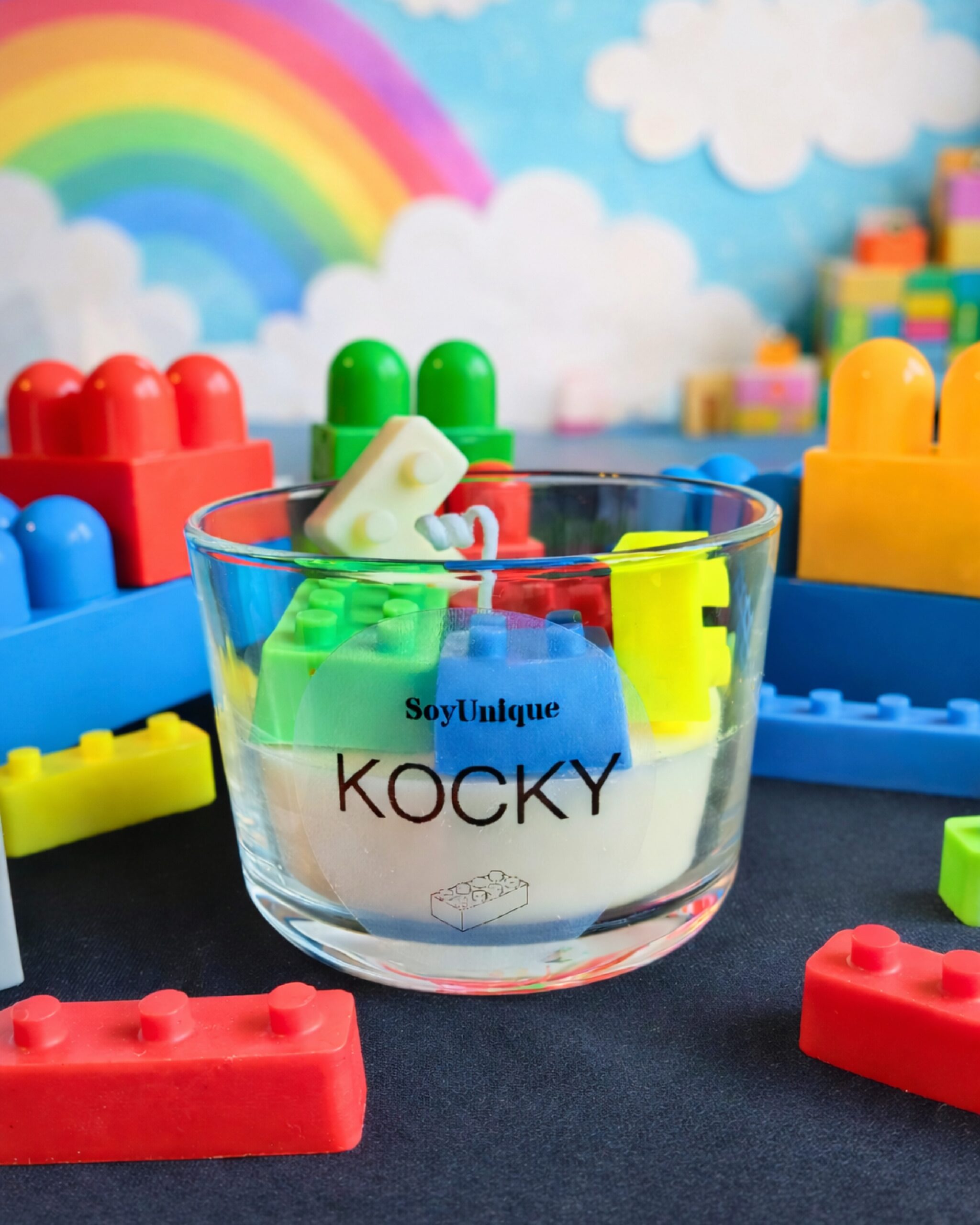 Lego Blocks Candle – Sviečka Lego Kocky