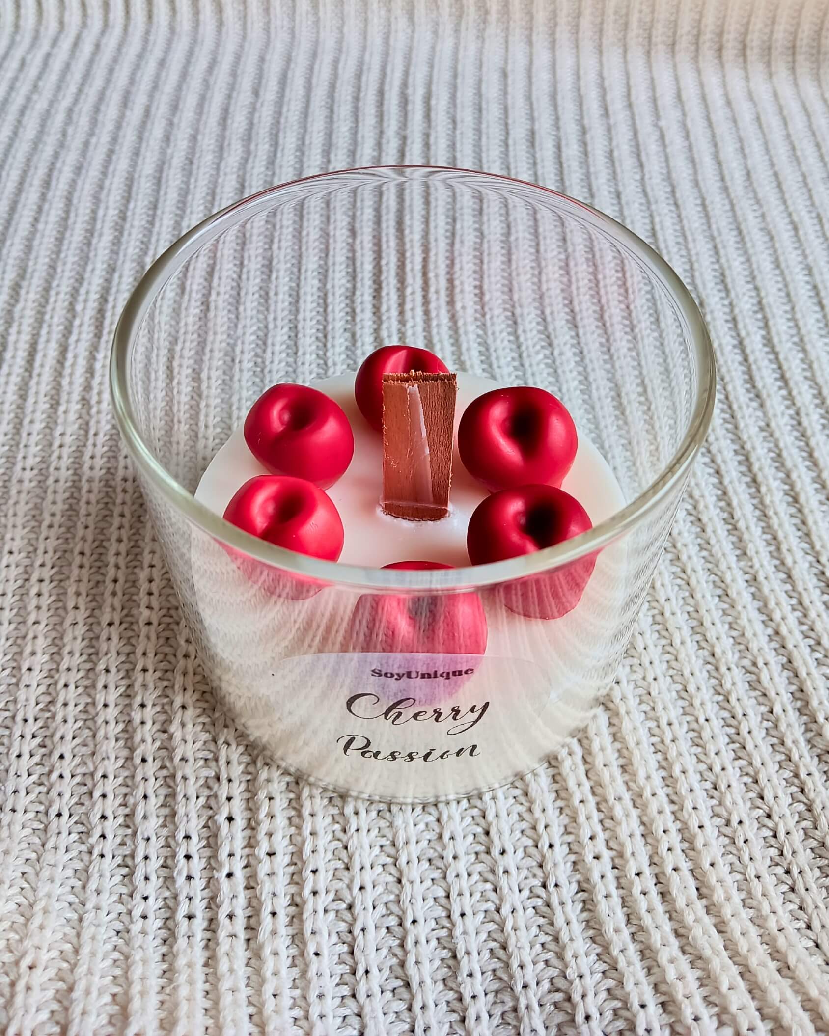 cherry candle